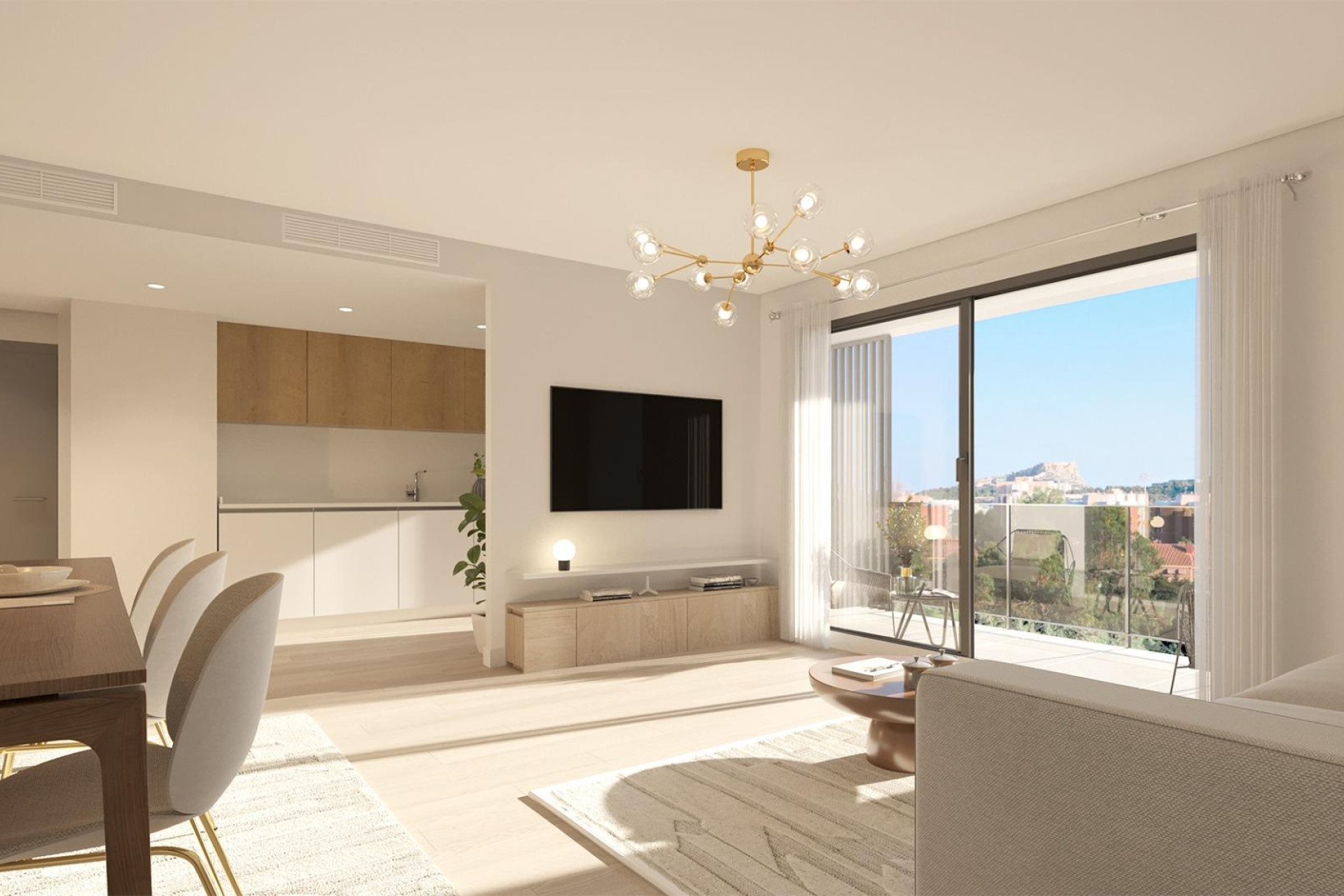 Short Term Rental - Penthouse -
Alicante - San Agustín-PAU 2