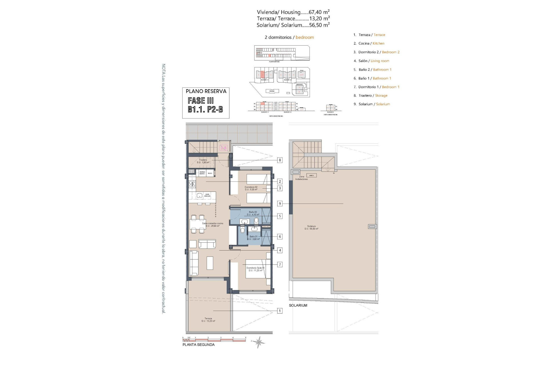 Short Term Rental - Penthouse -
Los Alcazares - La Serena Golf
