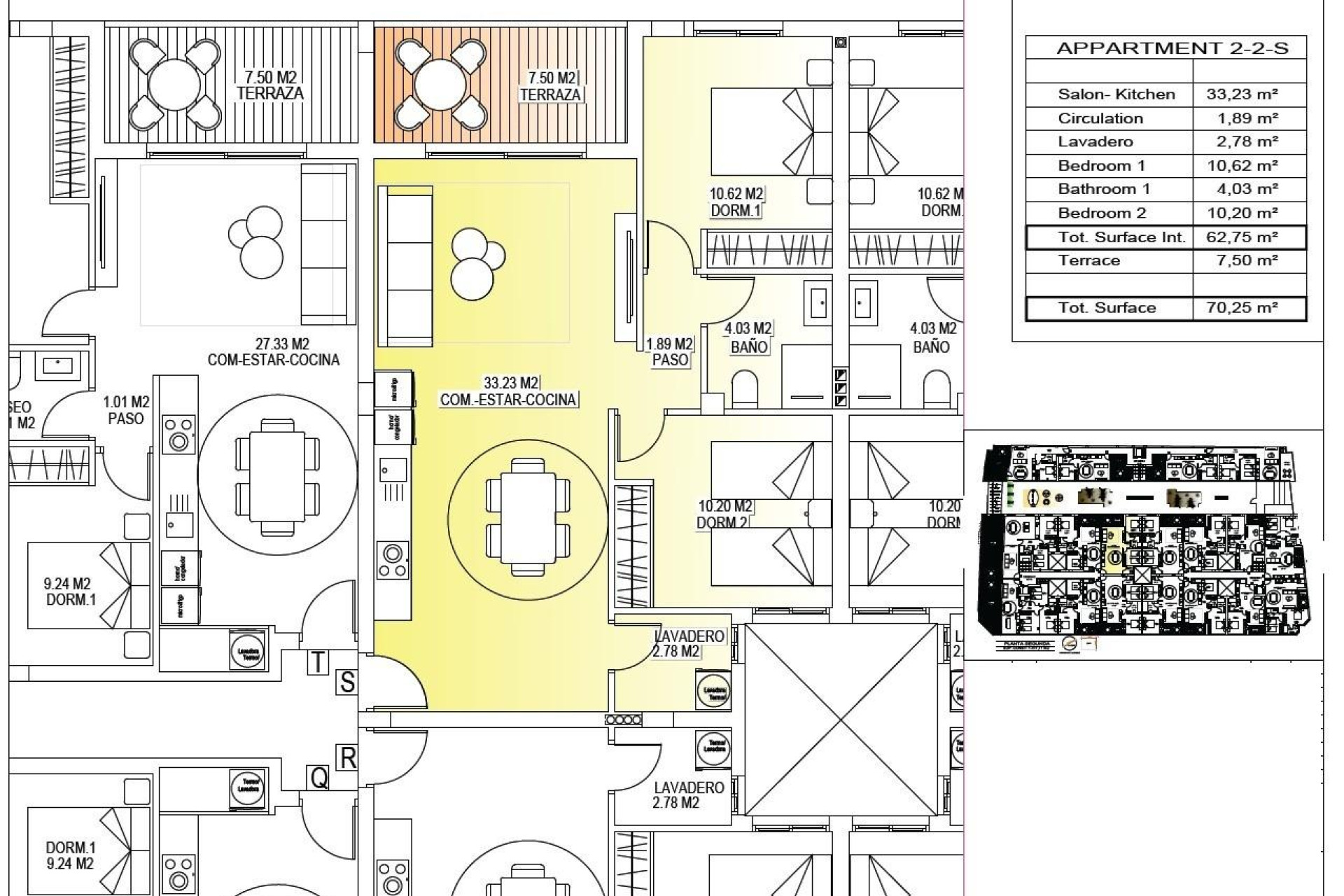 Short Term Rental - Penthouse -
San Miguel de Salinas - Pueblo