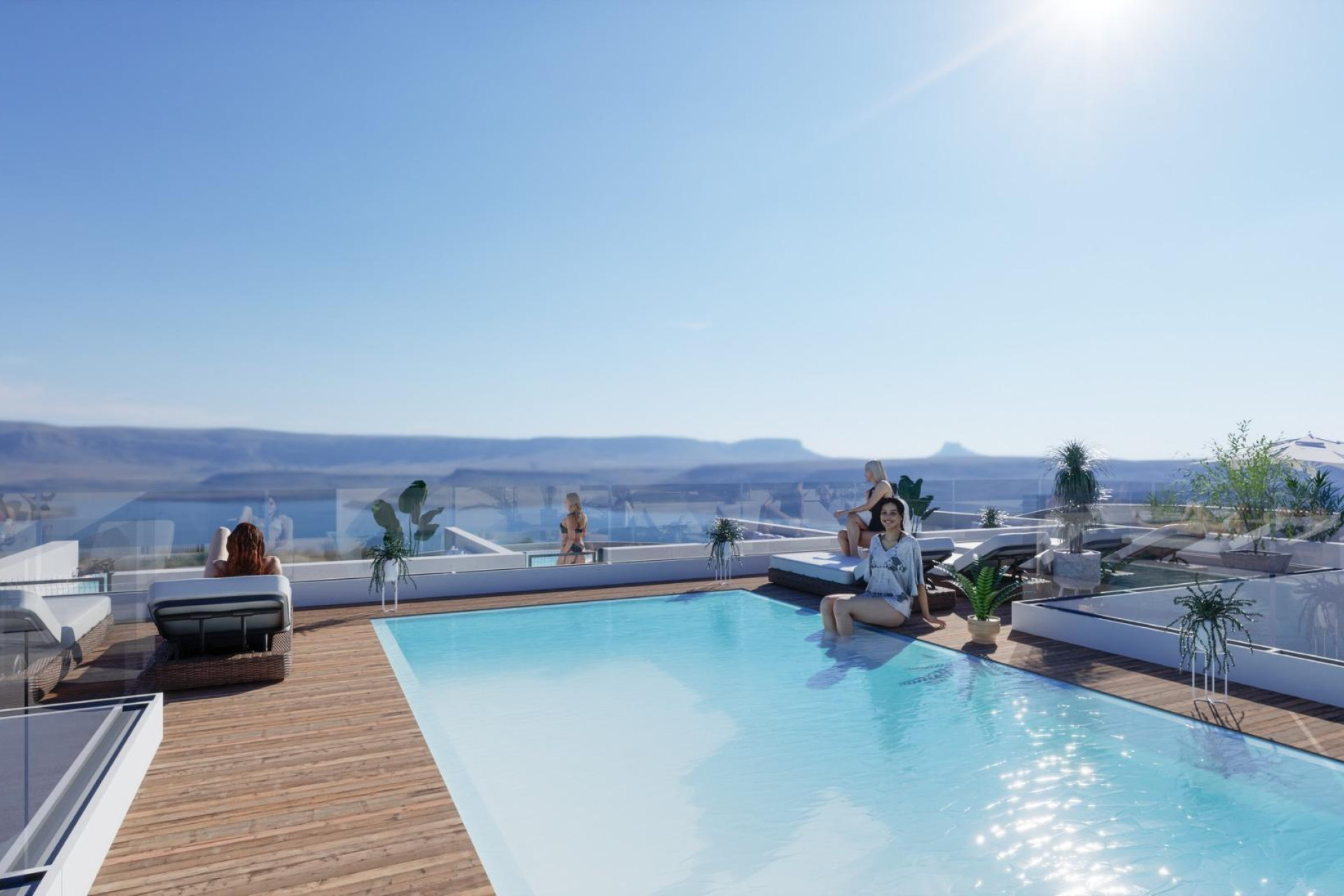 Short Term Rental - Penthouse -
Torrevieja - Habaneras