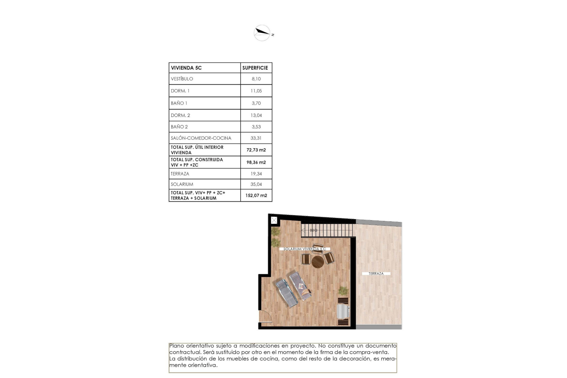 Short Term Rental - Penthouse -
Torrevieja - Parque de las Naciones