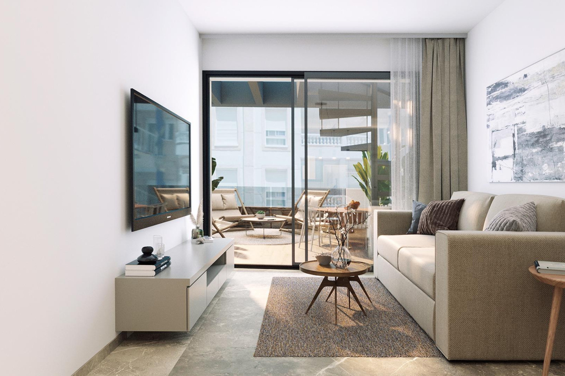 Short Term Rental - Penthouse -
Torrevieja - Playa de El Cura