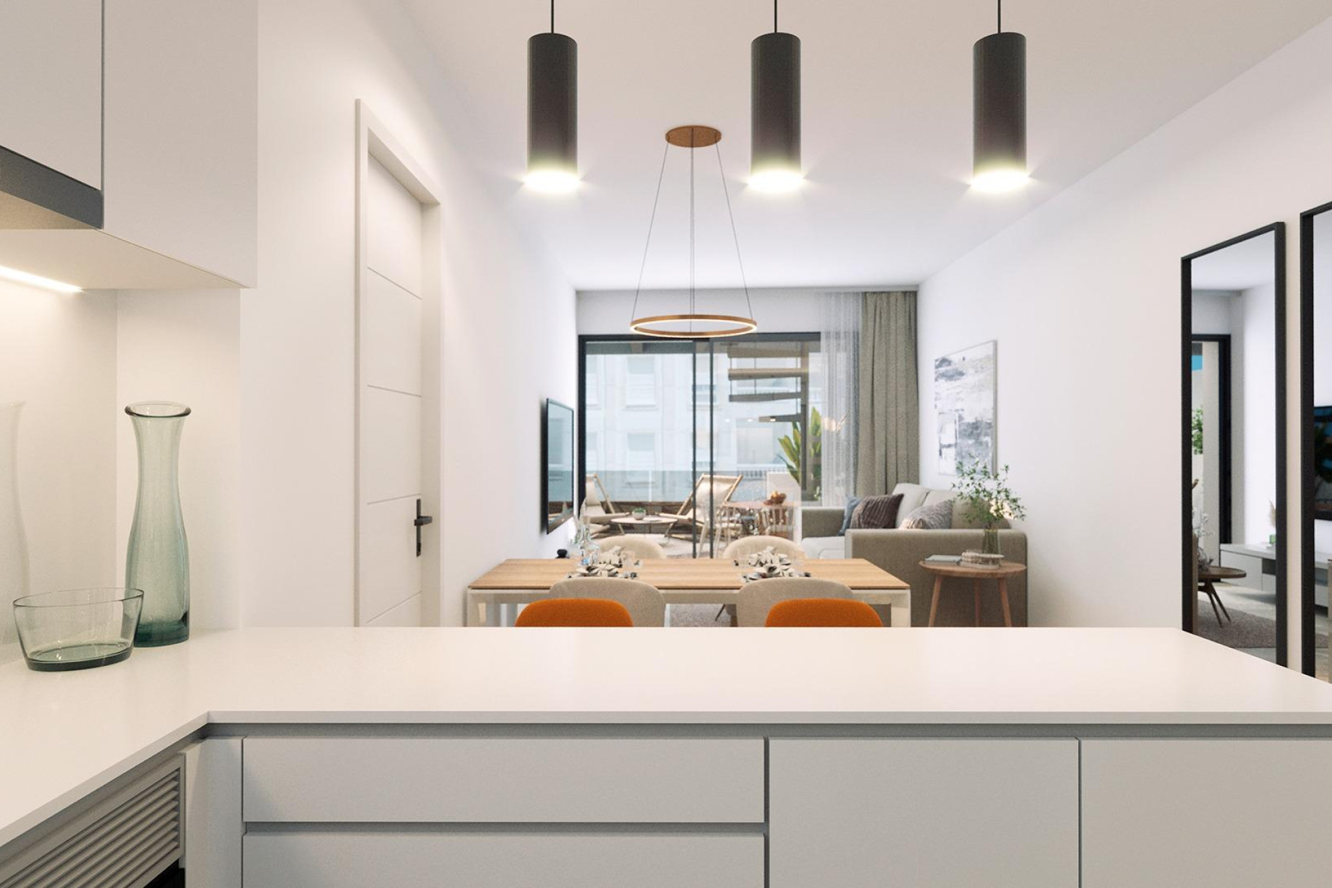 Short Term Rental - Penthouse -
Torrevieja - Playa de El Cura