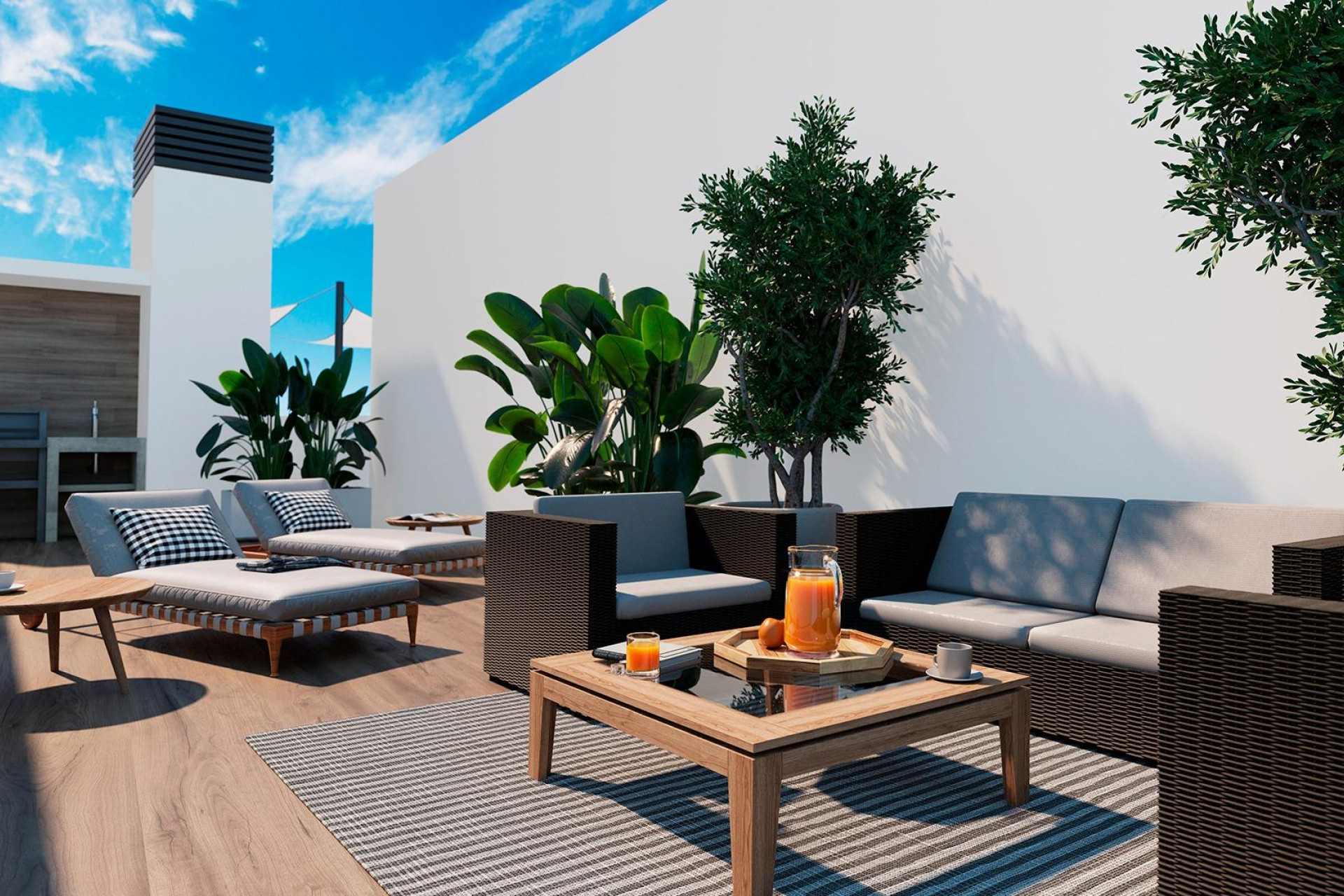 Short Term Rental - Penthouse -
Torrevieja - Playa de El Cura