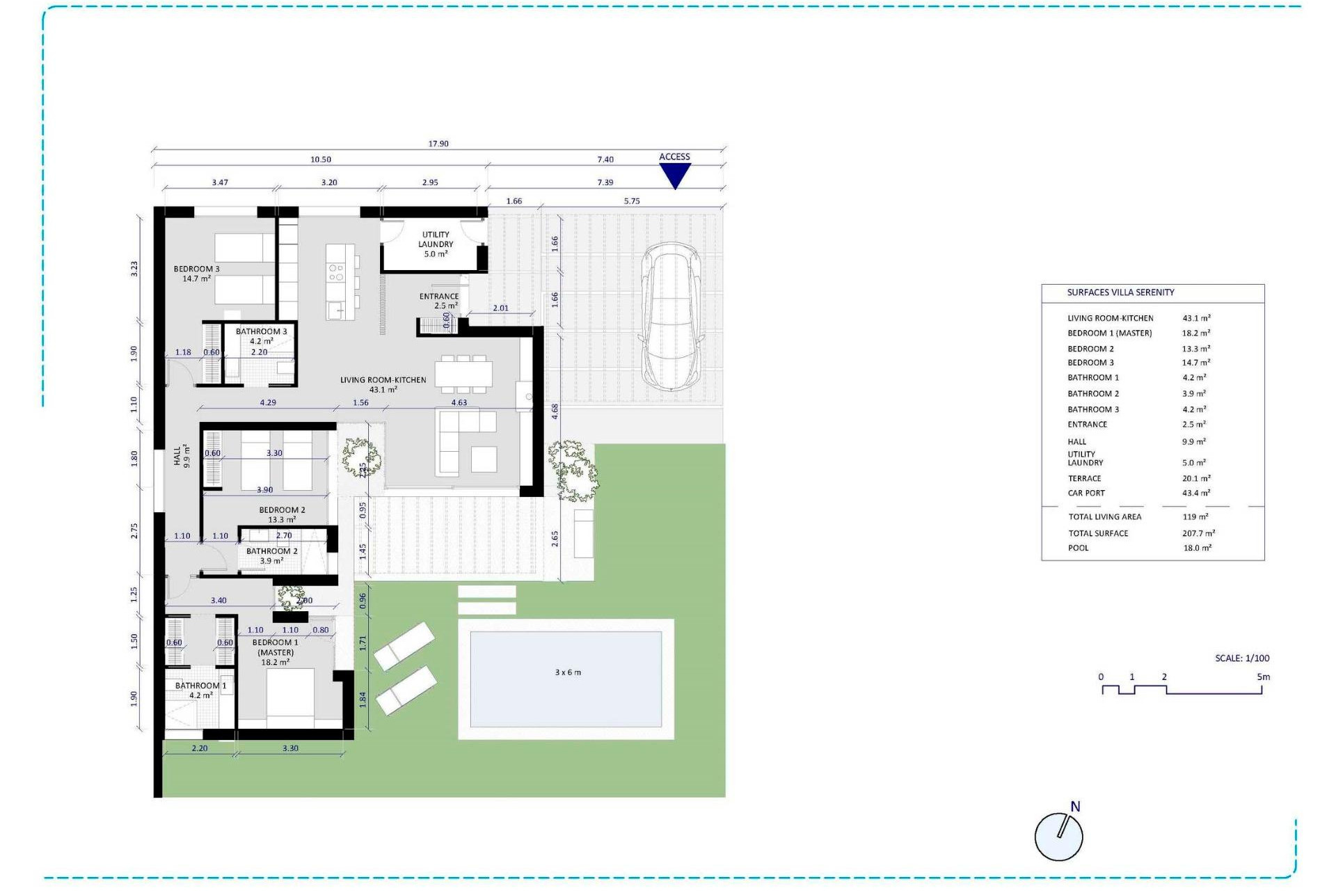 Short Term Rental - Villa -
Baños y Mendigo - Altaona Golf