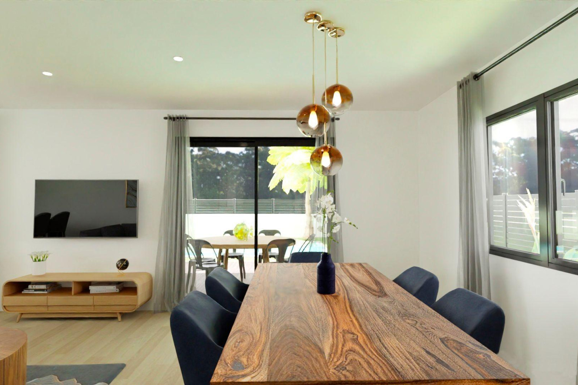 Short Term Rental - Villa -
Hondón de las Nieves - Urbaniz La Montañosa