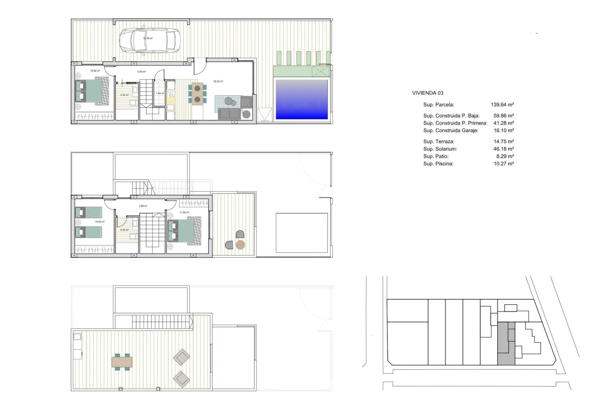 Short Term Rental - Villa -
Los Alcazares - La Concha