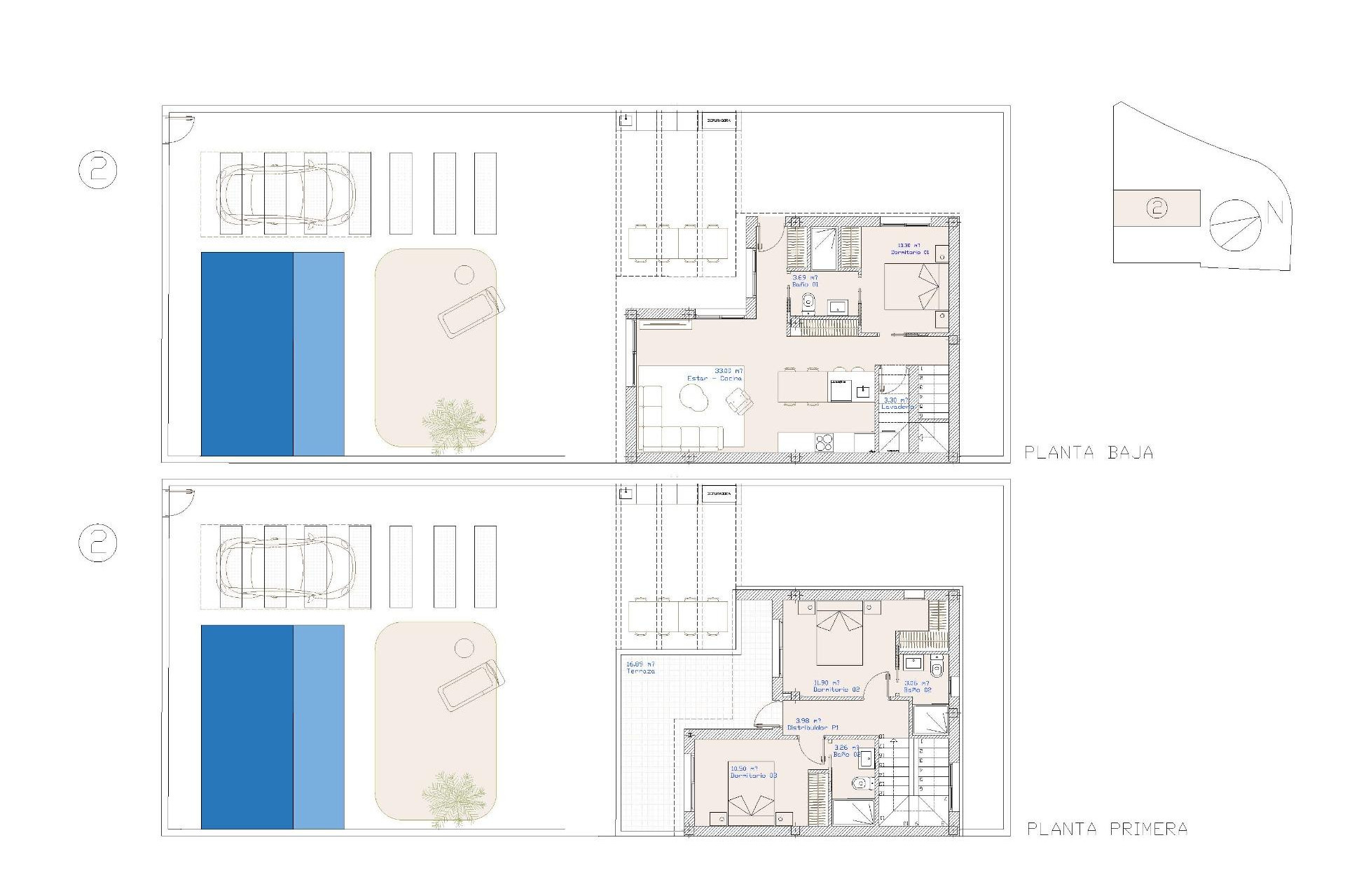 Short Term Rental - Villa -
San Pedro del Pinatar - Centro