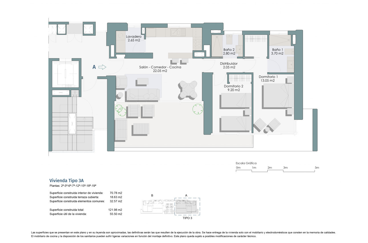 New Build - Pisos -
Benidorm - Avenida Ciudad Real s/n