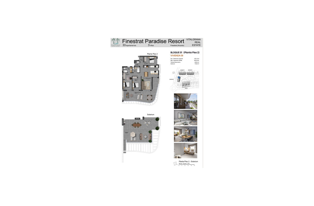 Obra nueva - Villas -
Finestrat - Carrer d´Equador 12