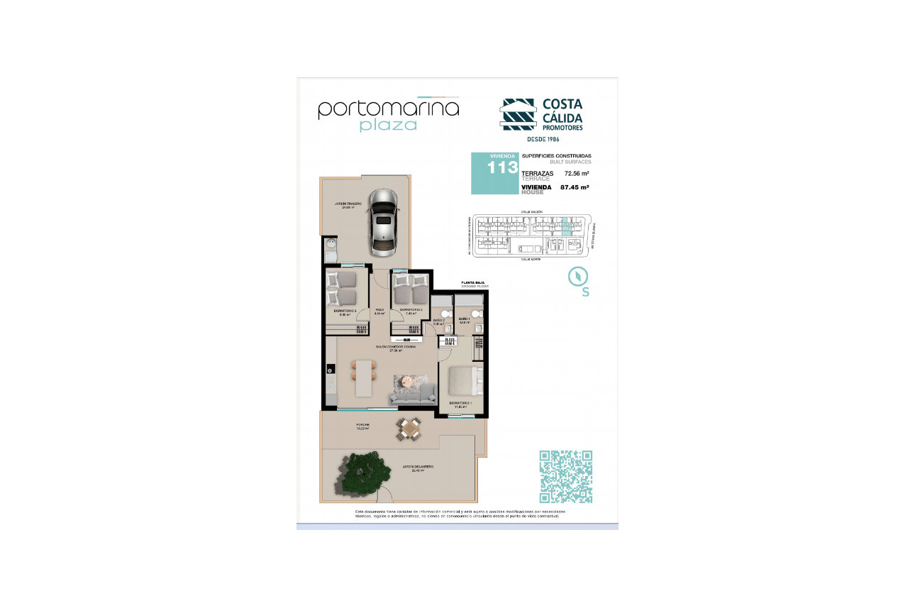 Obra nueva - Áticos -
Pilar de la Horadada - 03191