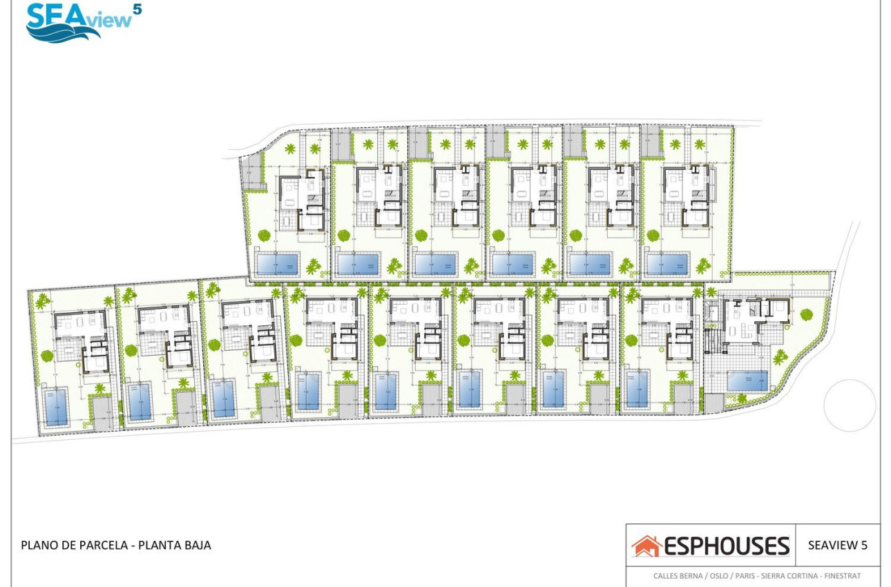 Obra nueva - Villas -
Finestrat - Calle París , 17