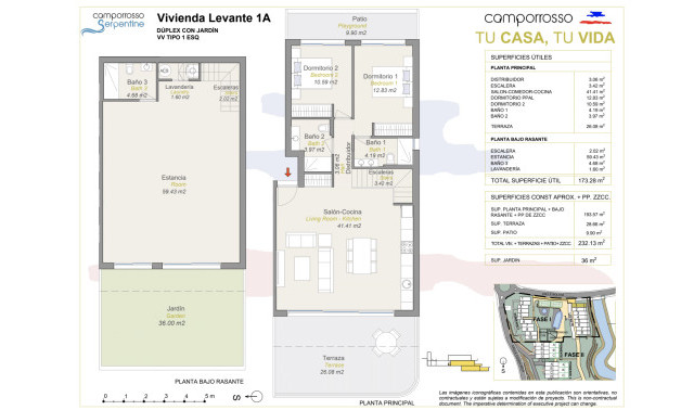 Obra nueva - Áticos -
Finestrat - Calle costa rica s/n