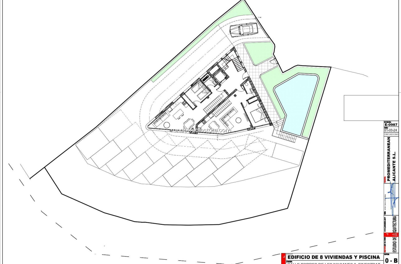 Obra nueva - Pisos -
Finestrat - Calle Torremanzanas, 1