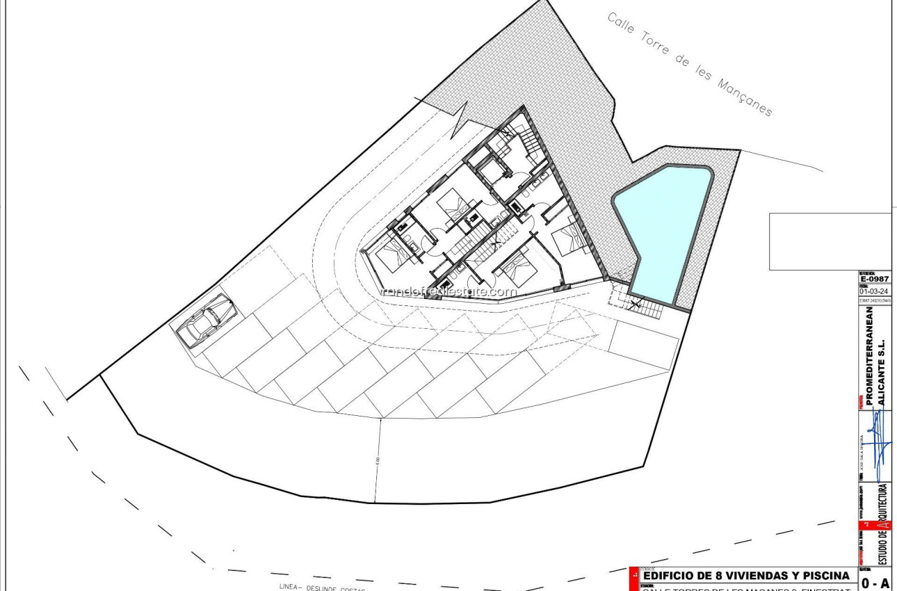 Obra nueva - Pisos -
Finestrat - Calle Torremanzanas, 1