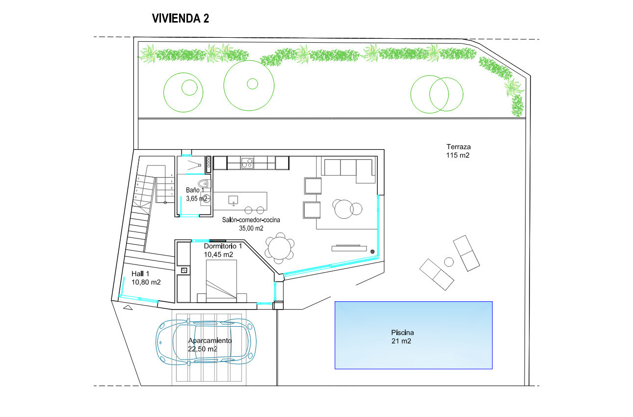Obra nueva - Villas -
Orihuela - Calle Leman, 19