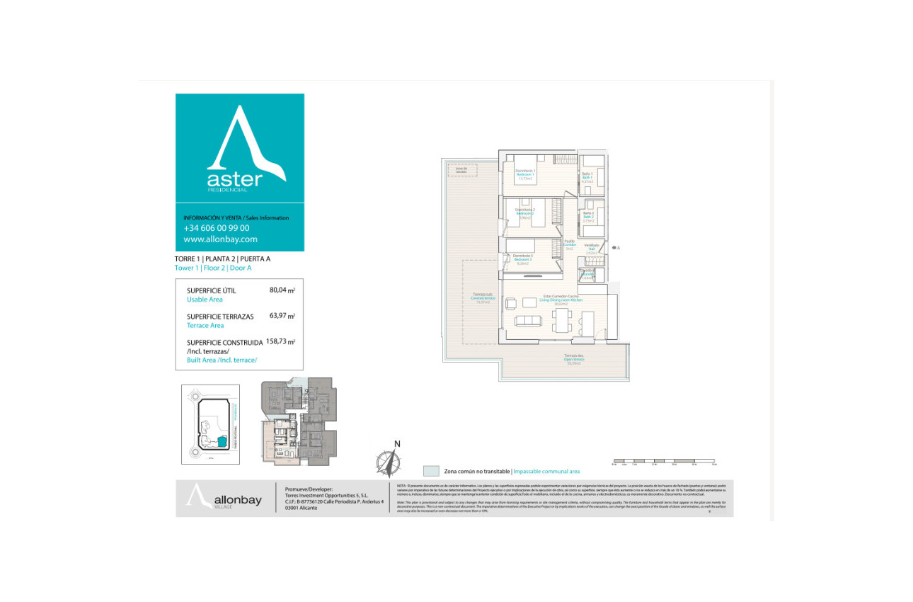 Obra nueva - Áticos -
La Villajoyosa / Vila Joiosa - 03570