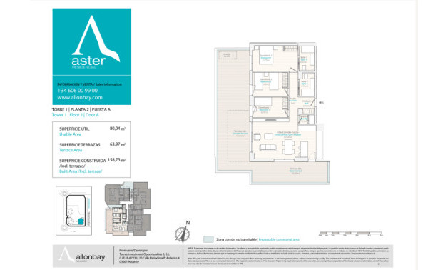 Obra nueva - Áticos -
La Villajoyosa / Vila Joiosa - 03570
