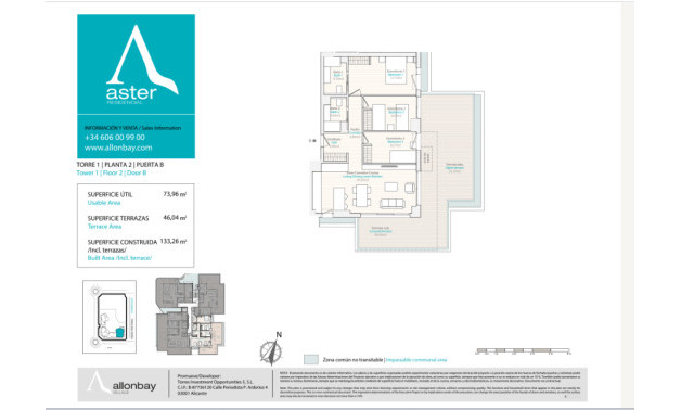 Obra nueva - Áticos -
La Villajoyosa / Vila Joiosa - 03570