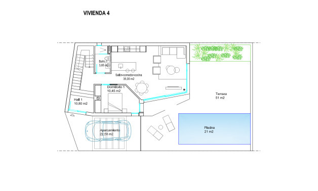 Obra nueva - Villas -
Orihuela - Calle Leman, 19