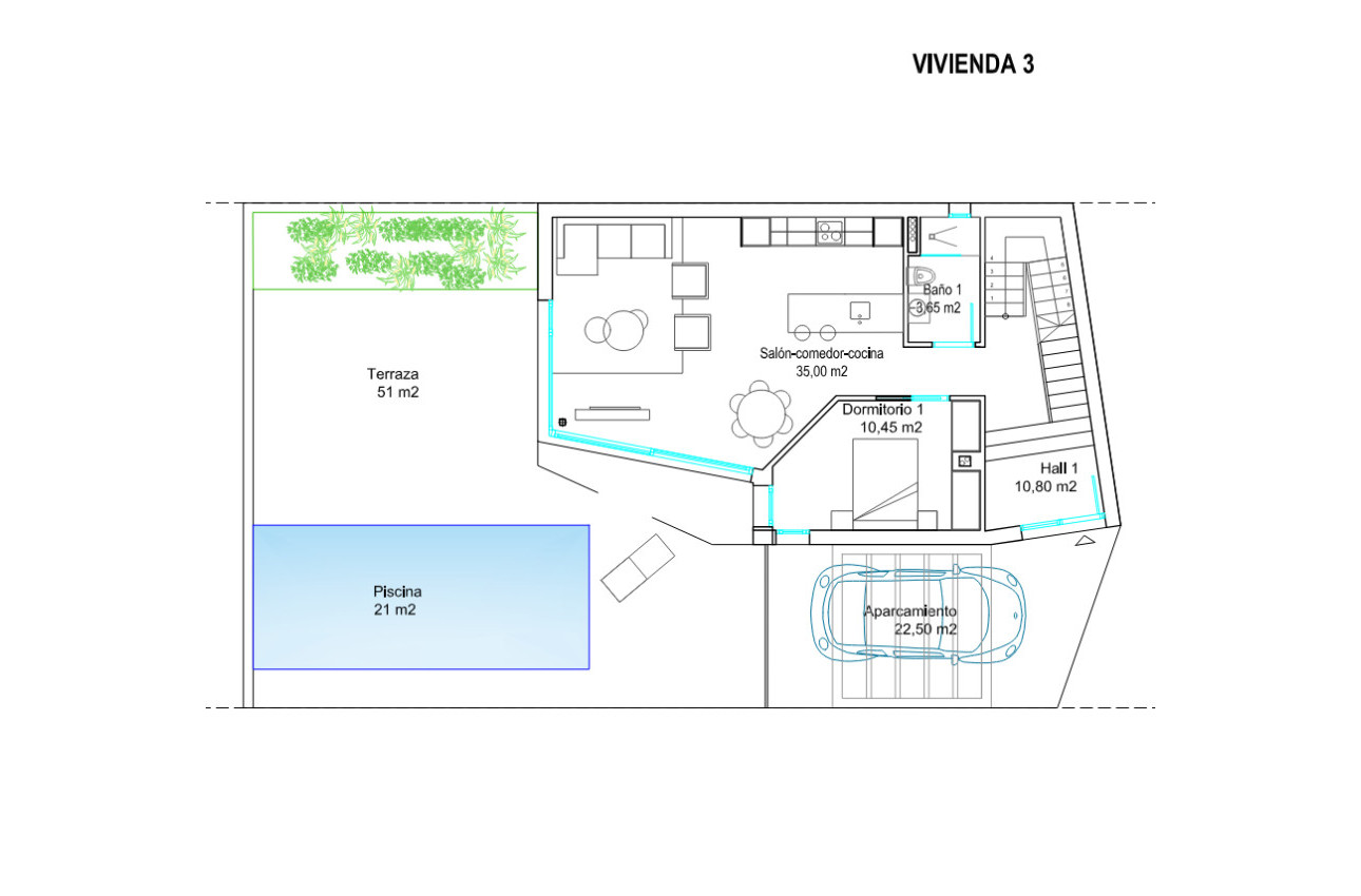 Obra nueva - Villas -
Orihuela - Calle Leman, 19