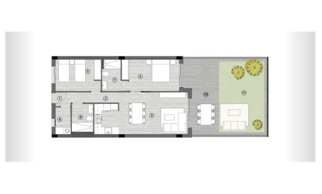 Obra nueva - Pisos -
Gran Alacant - 03130, Calle Orden Dórico, 551