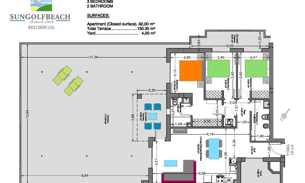 Obra nueva - Áticos -
Orihuela - 03189, Calle Malvinas