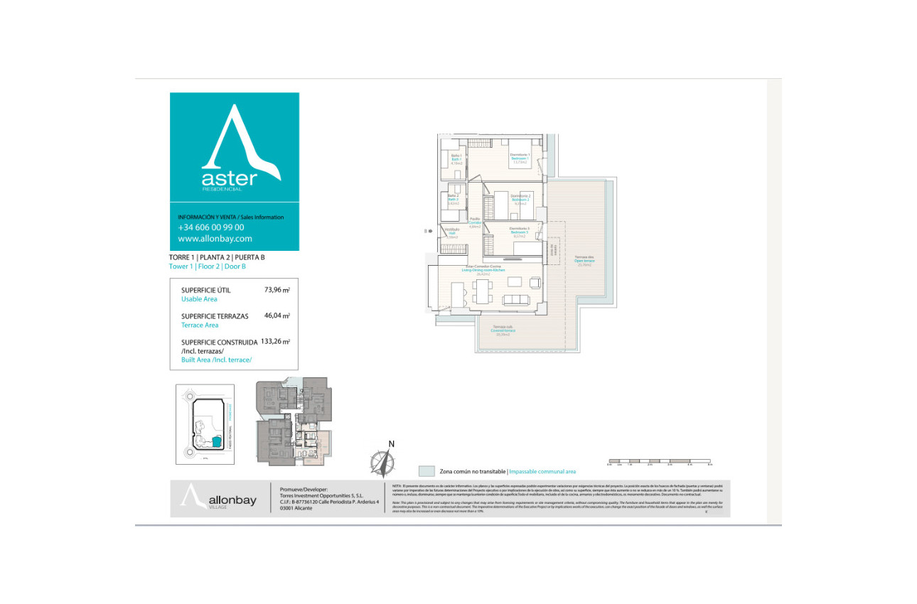 Obra nueva - Áticos -
La Villajoyosa / Vila Joiosa - 03570