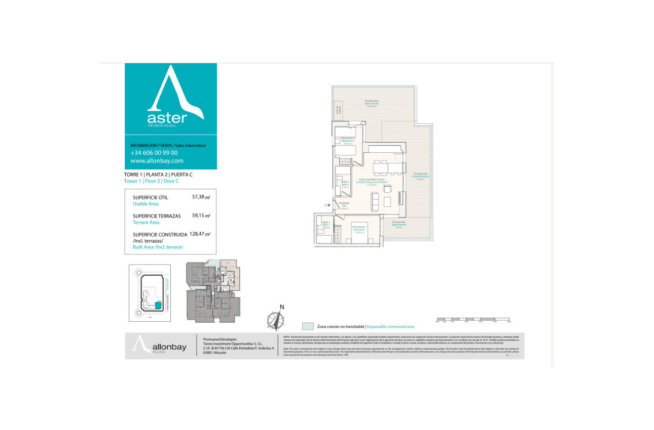 Obra nueva - Áticos -
La Villajoyosa / Vila Joiosa - 03570