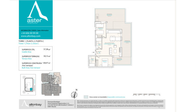 Obra nueva - Áticos -
La Villajoyosa / Vila Joiosa - 03570