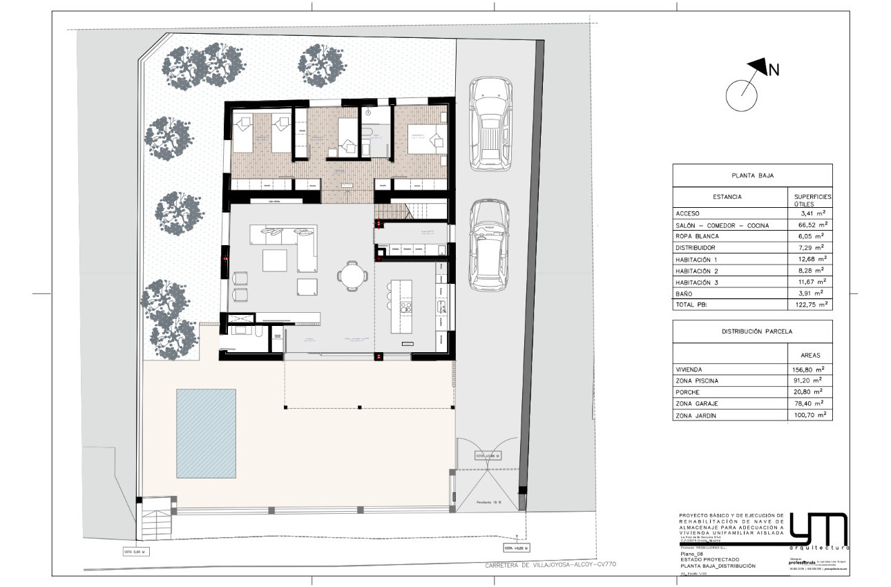 Obra nueva - Villas -
Orxeta - 03579