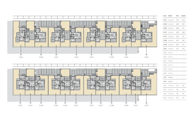Obra nueva - Bungalows -
Algorfa - 03169