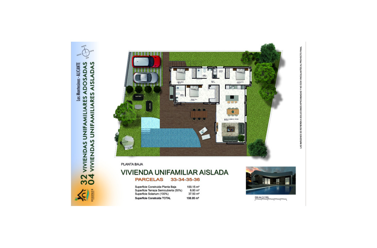 Obra nueva - Duplexes -
Los Montesinos - 03187