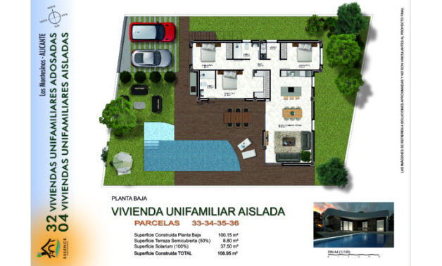 Obra nueva - Duplexes -
Los Montesinos - 03187