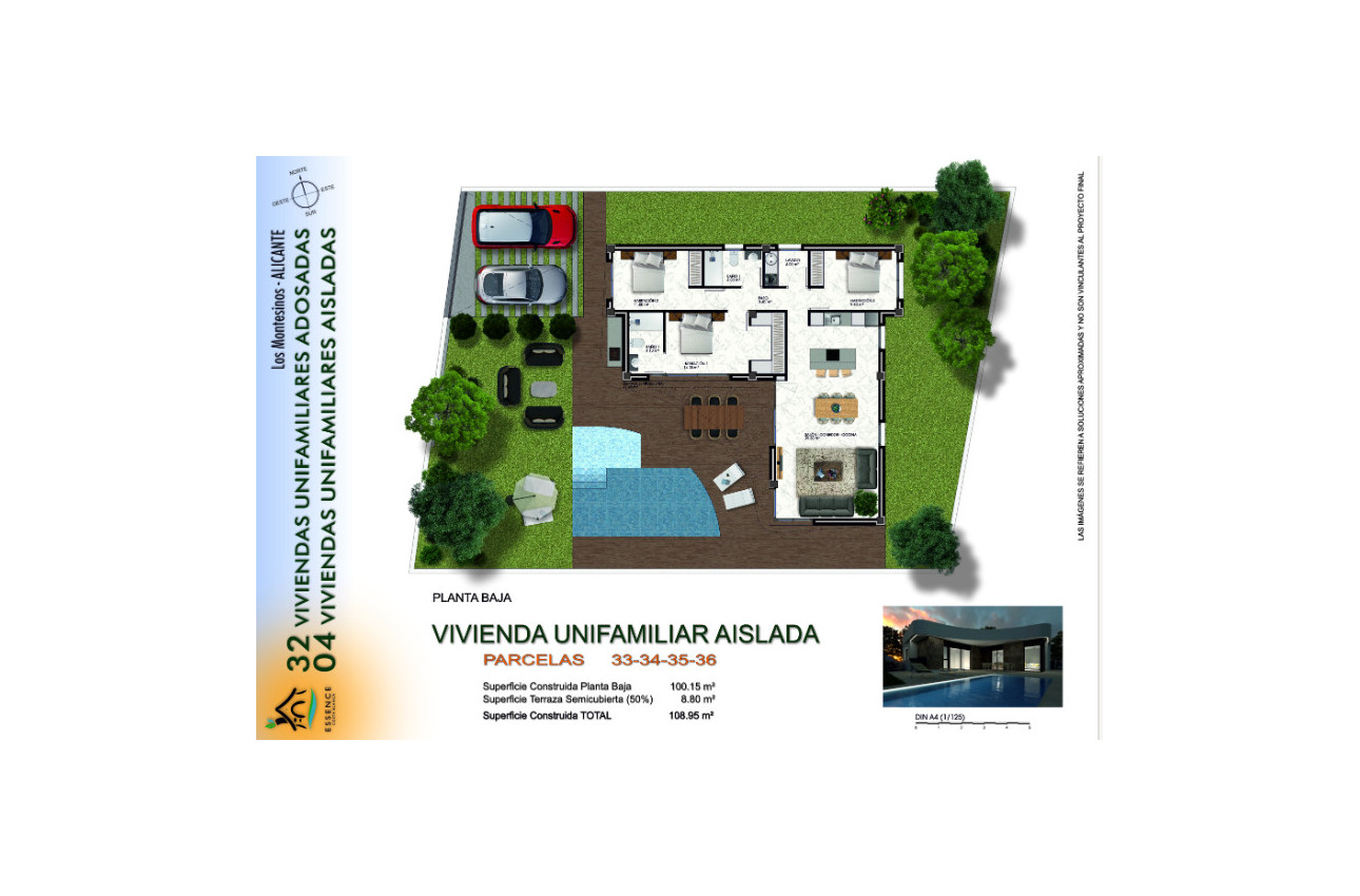 Obra nueva - Duplexes -
Los Montesinos - 03187