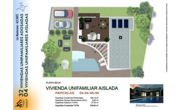 Obra nueva - Duplexes -
Los Montesinos - 03187