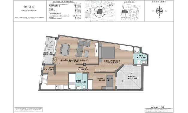Obra nueva - Bajos -
Algorfa - 03169