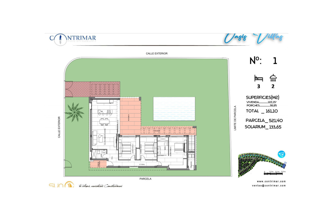 Obra nueva - Villas -
Algorfa - 03169