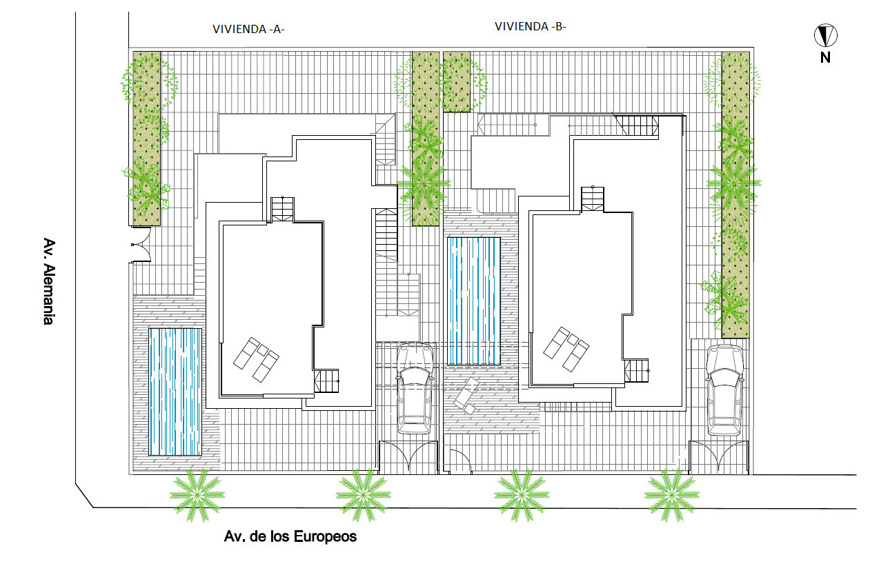 Obra nueva - Villas -
Torrevieja - 03188, Avenida de Alemania , la Mata, 51