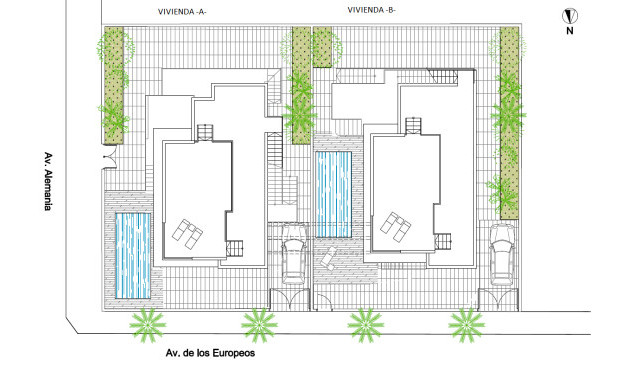 Obra nueva - Villas -
Torrevieja - 03188, Avenida de Alemania , la Mata, 51