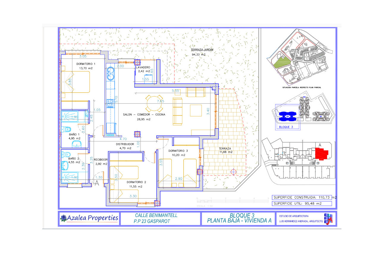 Obra nueva - Áticos -
La Villajoyosa / Vila Joiosa - 03570