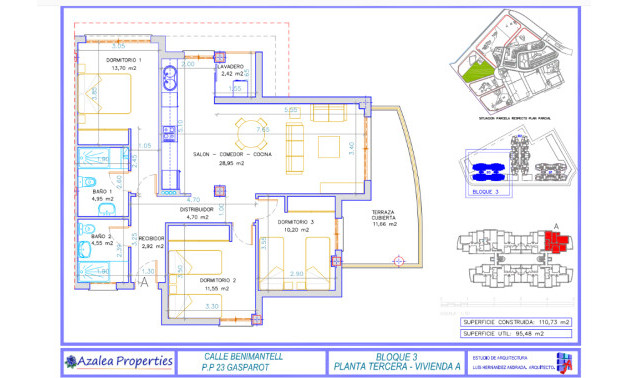Obra nueva - Áticos -
La Villajoyosa / Vila Joiosa - 03570