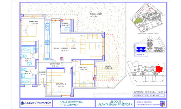 Obra nueva - Áticos -
La Villajoyosa / Vila Joiosa - 03570