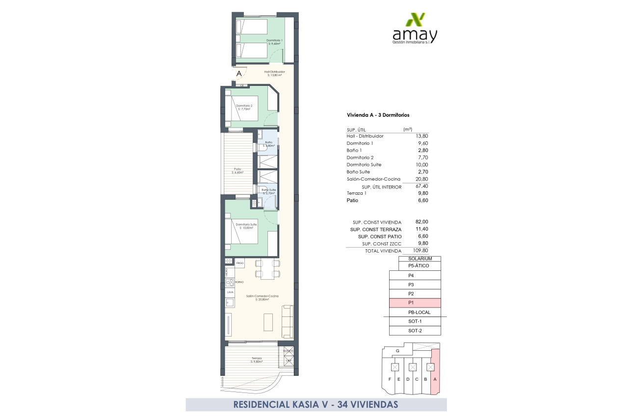 Obra nueva - Áticos -
Torrevieja - 03182, Avenida de las Habaneras
