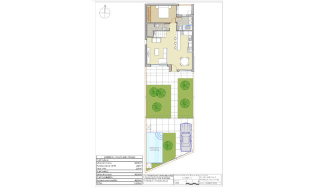 Obra nueva - Adosados -
Rojales - 03170