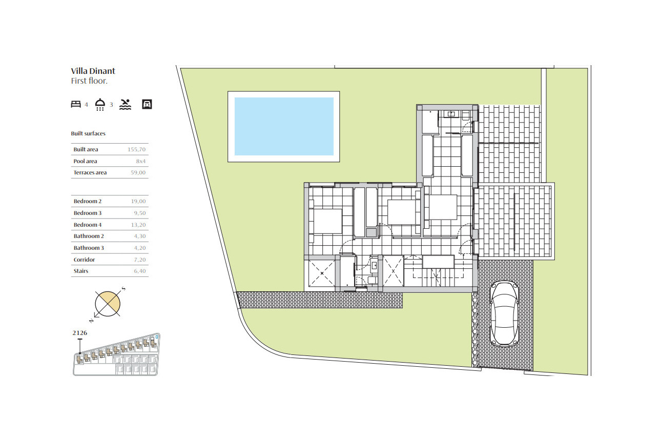 Obra nueva - Villas -
Algorfa - 03169