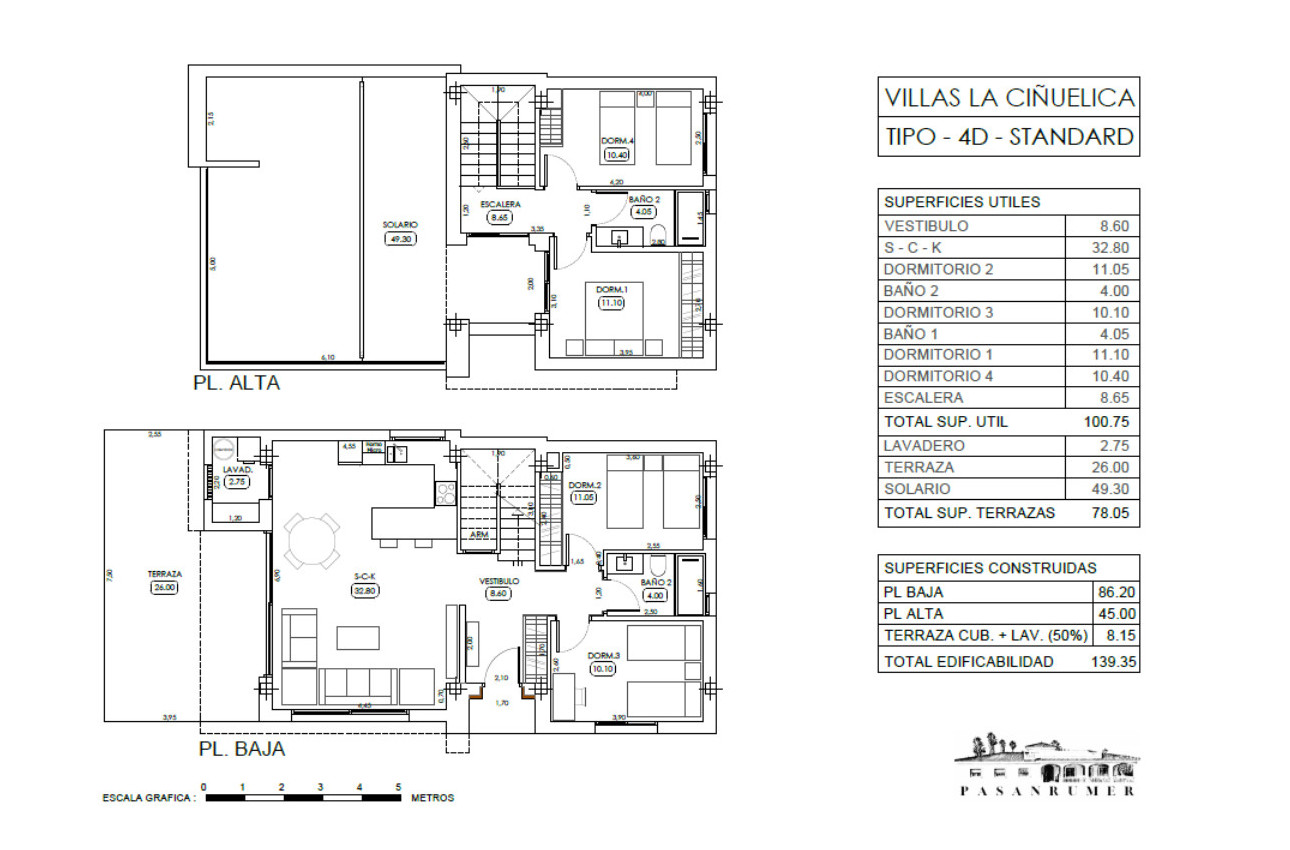 Obra nueva - Villas -
Orihuela - 03189