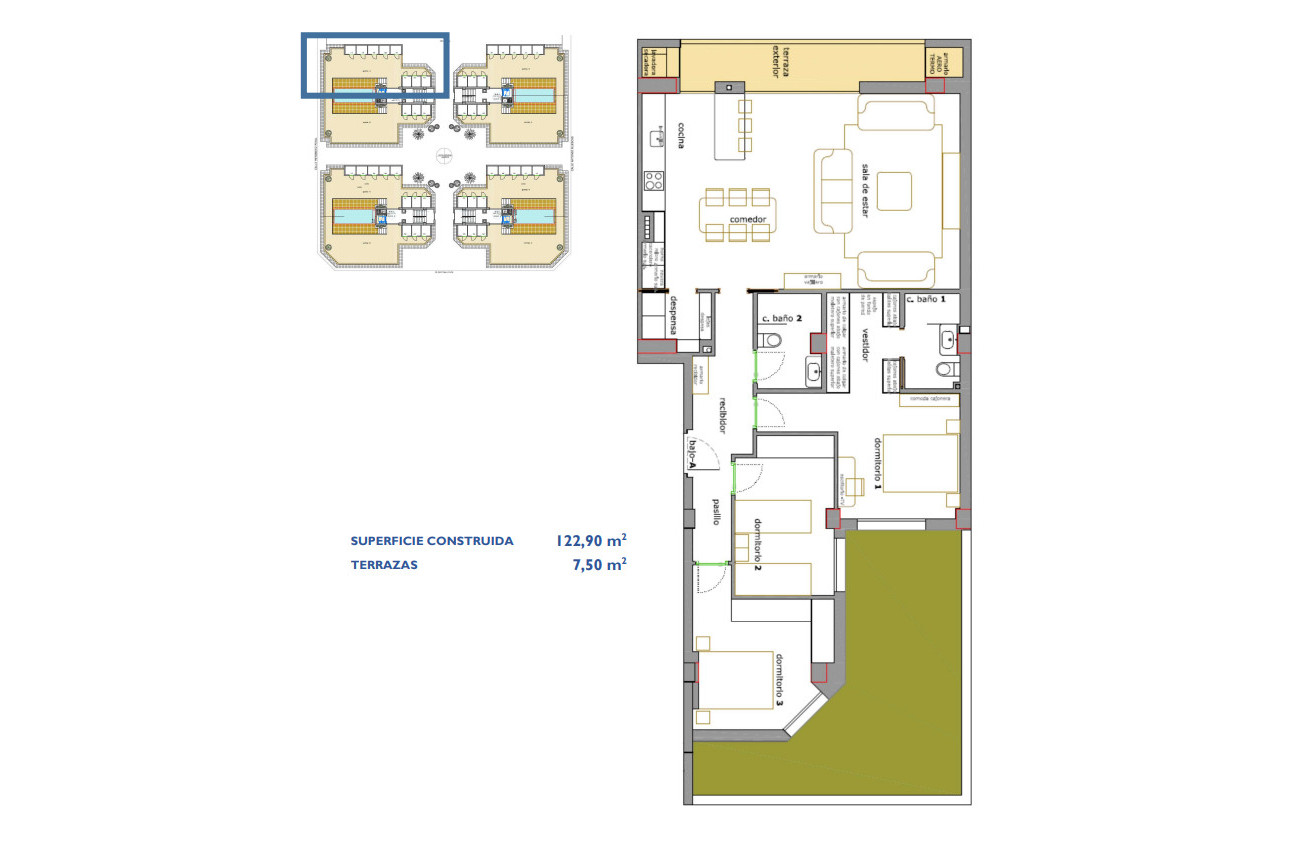 Obra nueva - Áticos -
Almoradí - 03160