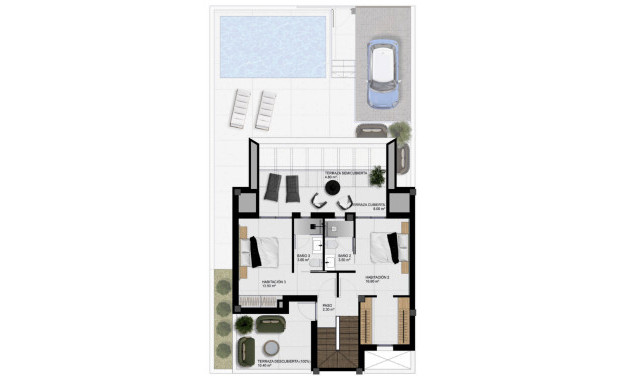 Obra nueva - Duplexes -
Dolores - 03150