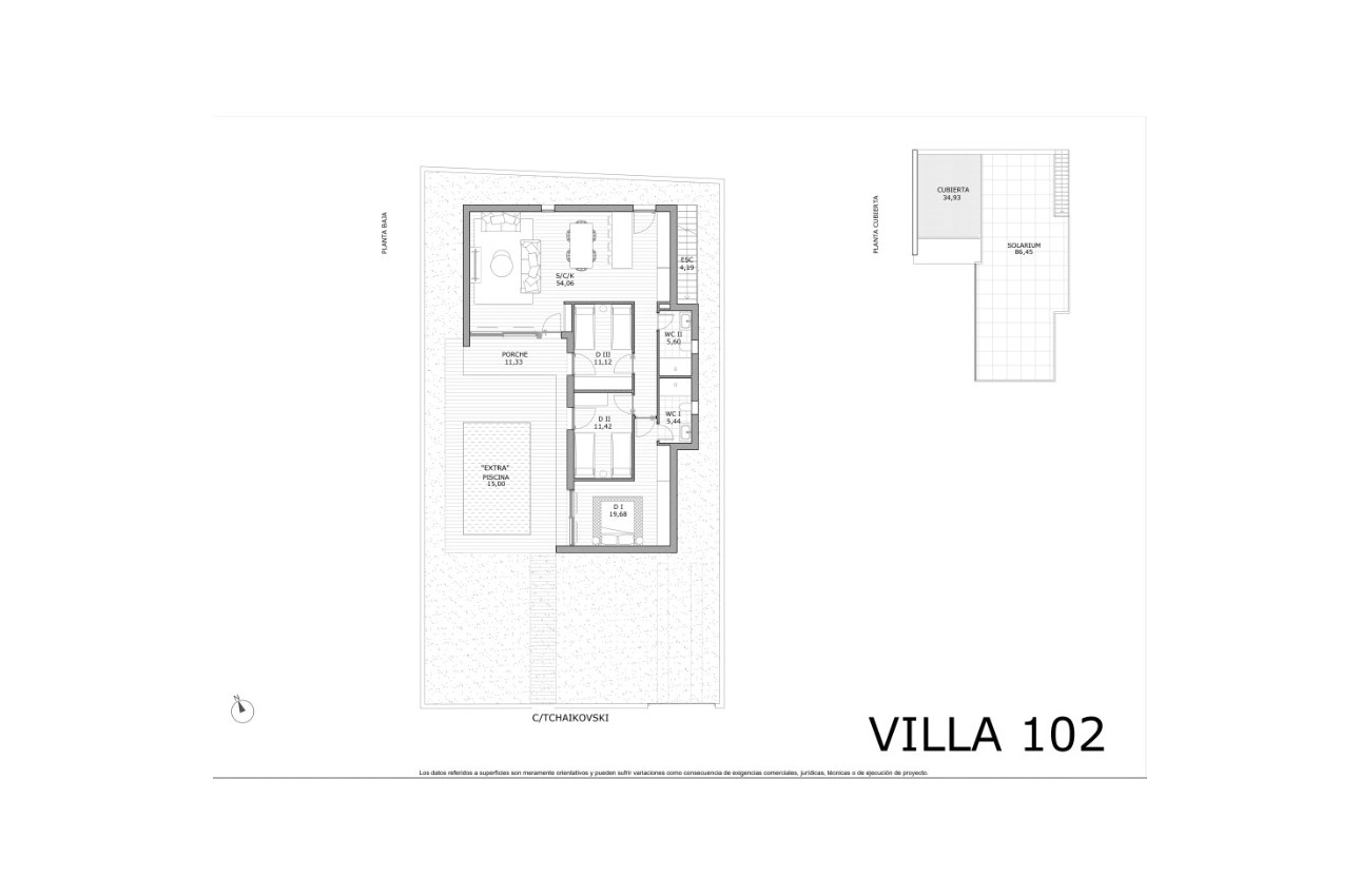 Obra nueva - Villas -
San Miguel de Salinas - 03193